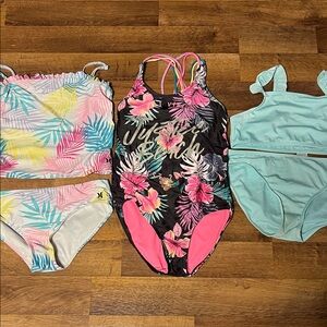 Girls XL swimsuit lot